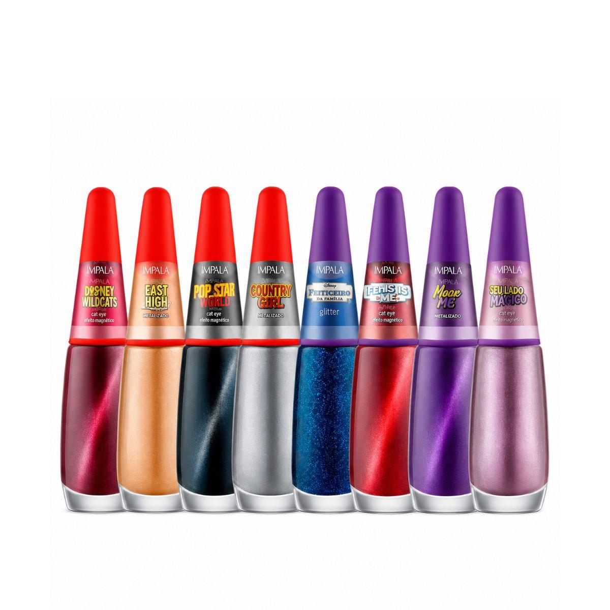 KIT IMPALA 8 ESMALTES DISNEY CHANNEL 8x7,5ML