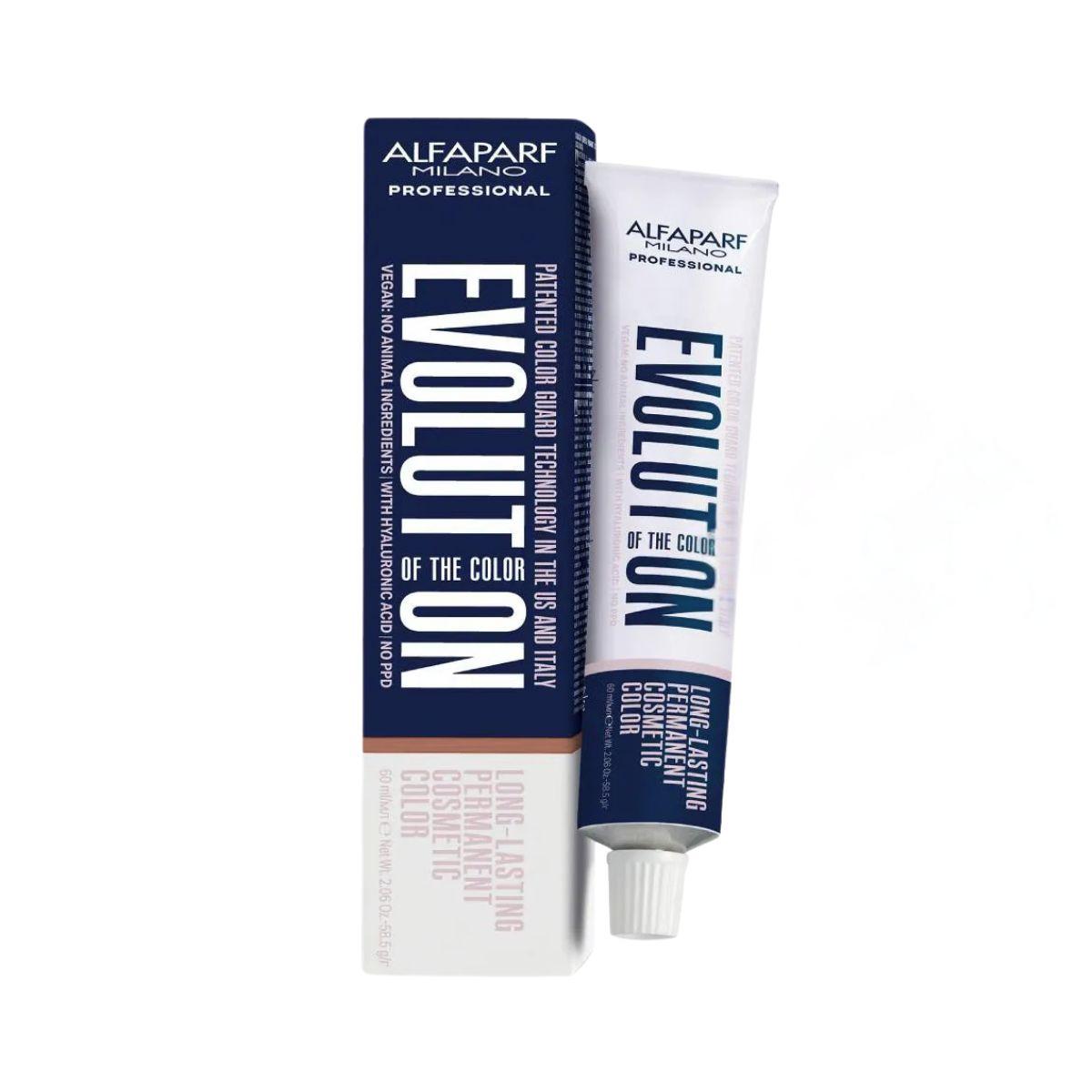 COLORAÇÃO ALFAPARF EVOLUTION 5.35 CASTANHO CLARO DOURADO ACAJU 60ML